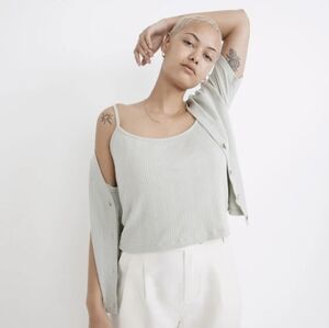 Madewell Pointelle Knit Tank